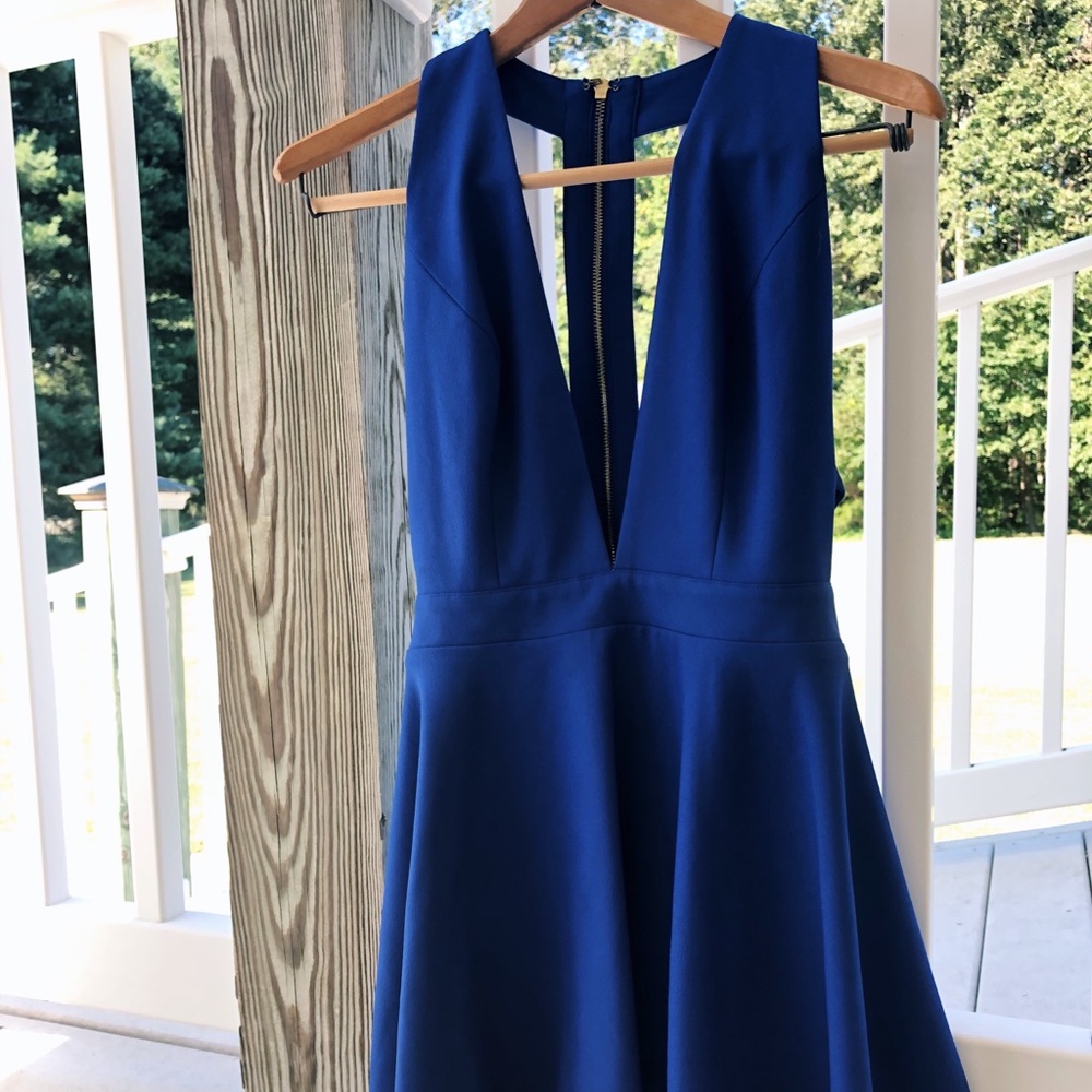 Royal Blue Dress